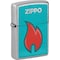 Zippo 2022N Zippo Price Fighter Street Chrome Flame Design ZIP-48495 - alternate 2